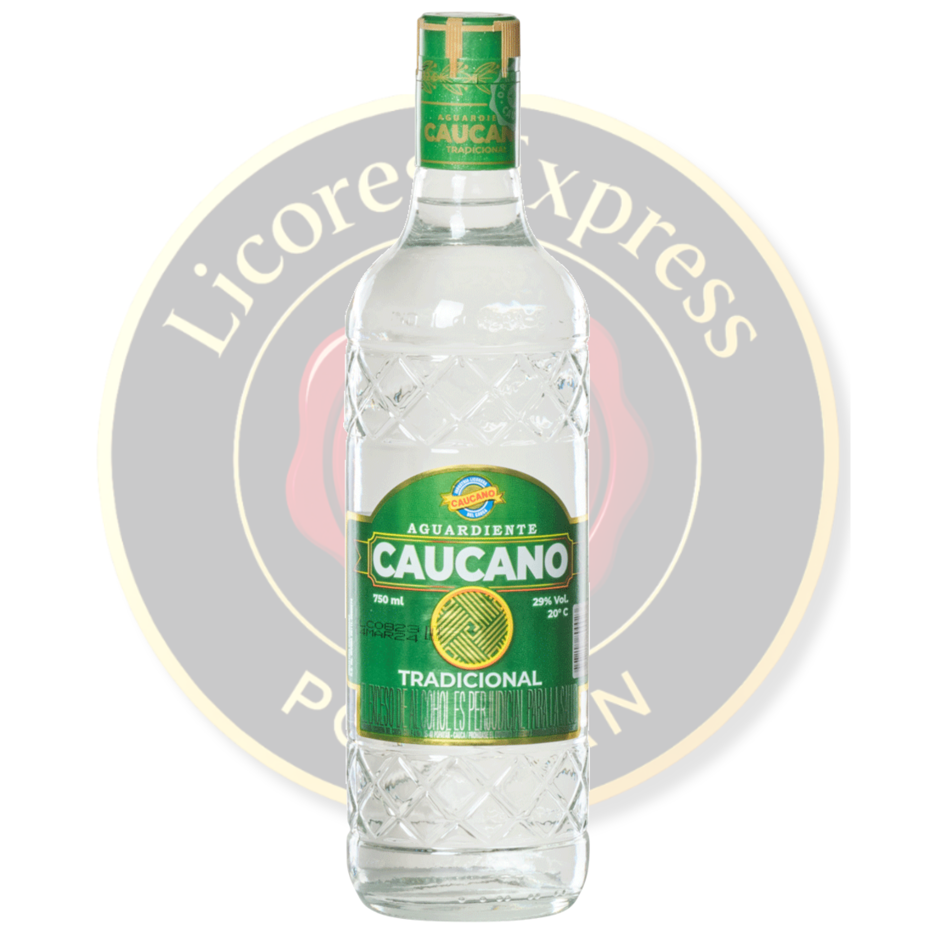 Aguardiente Caucano Tradicional Garrafa