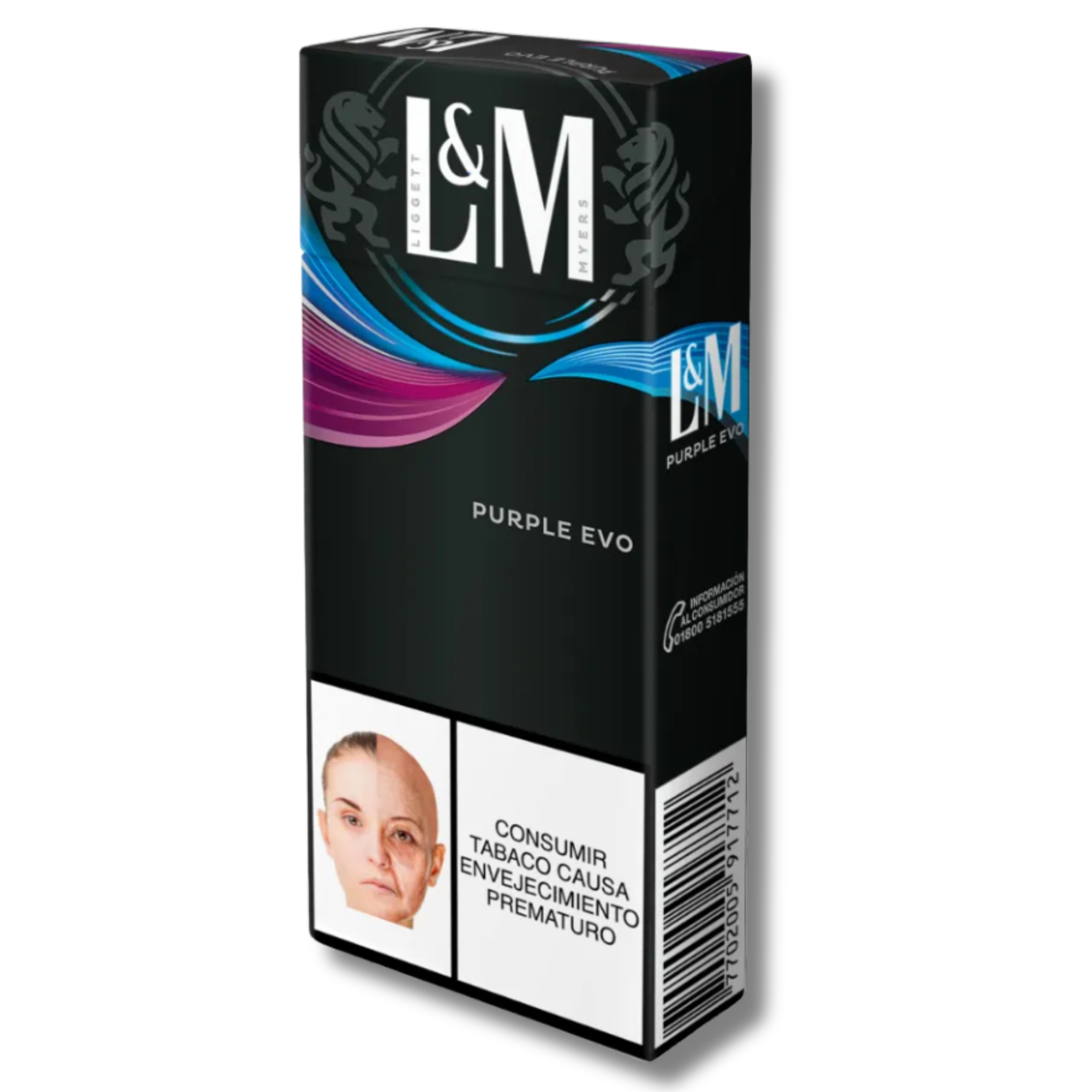 Cigarrillos L&M Purple Cajetilla x10