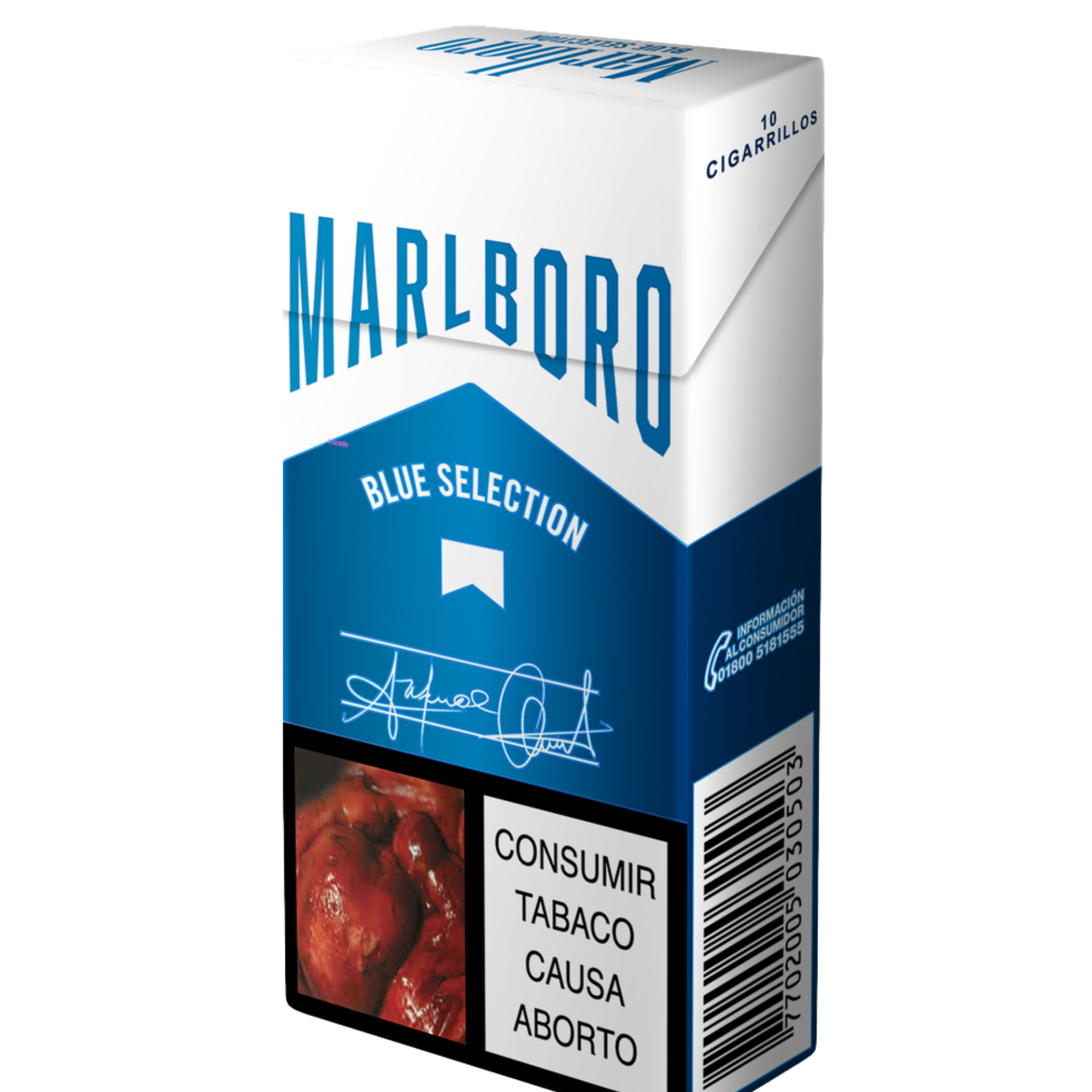 Cigarrillos Marlboro Blue Cajetilla x10