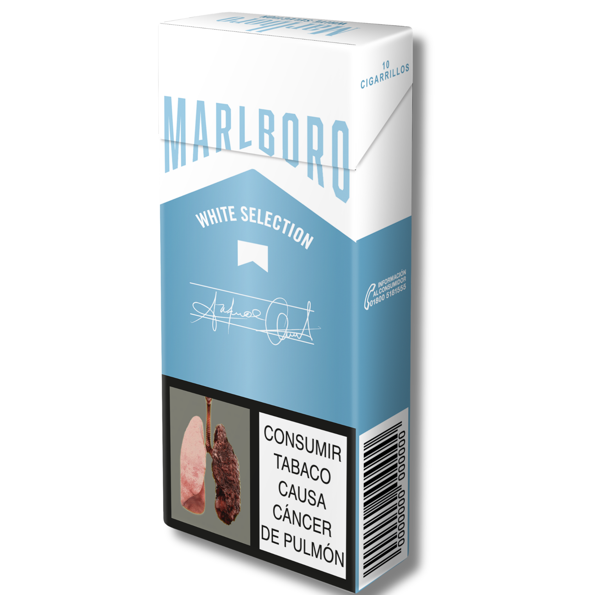 Cigarrillos Marlboro White Cajetilla x10