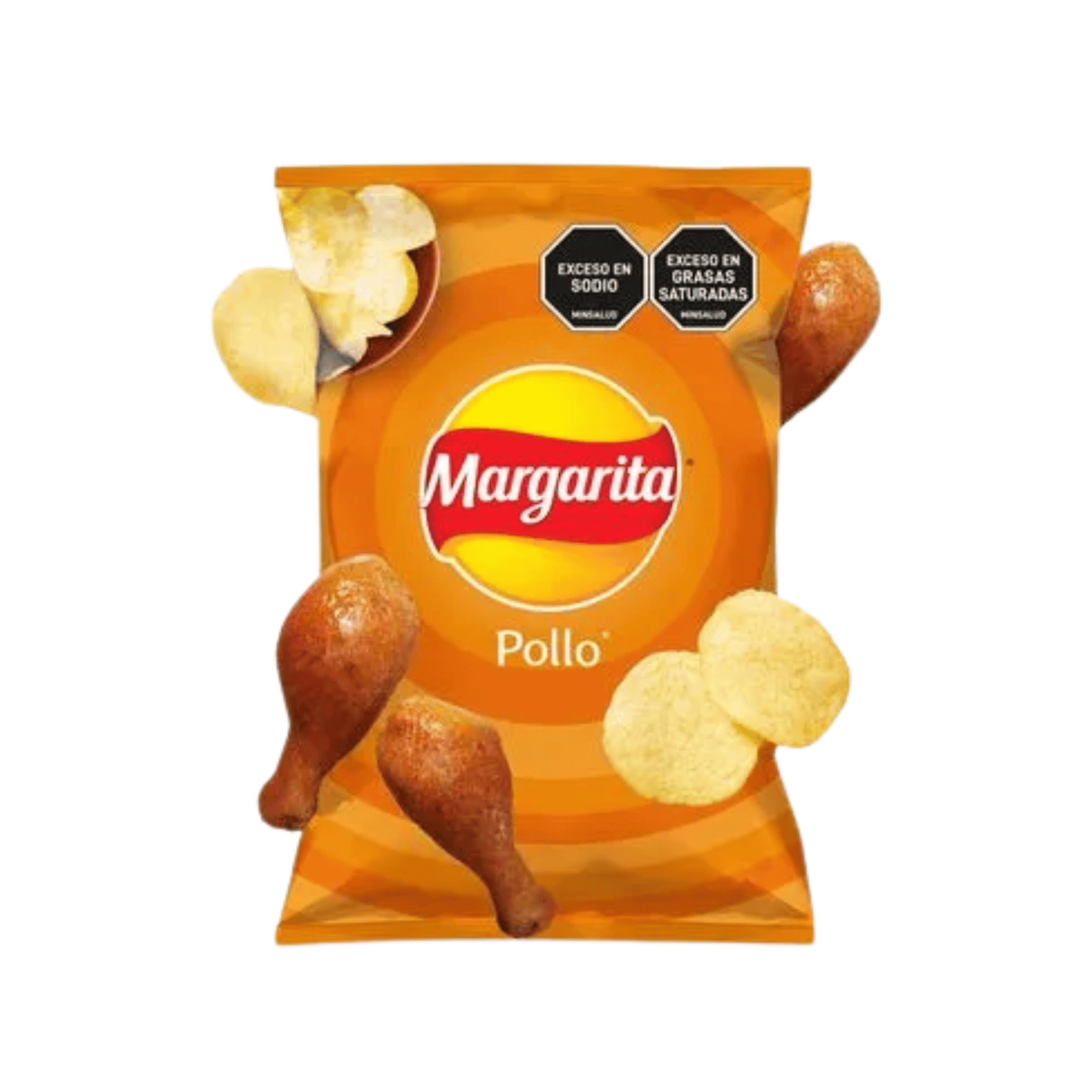 Papas Margarita Pollo 25g