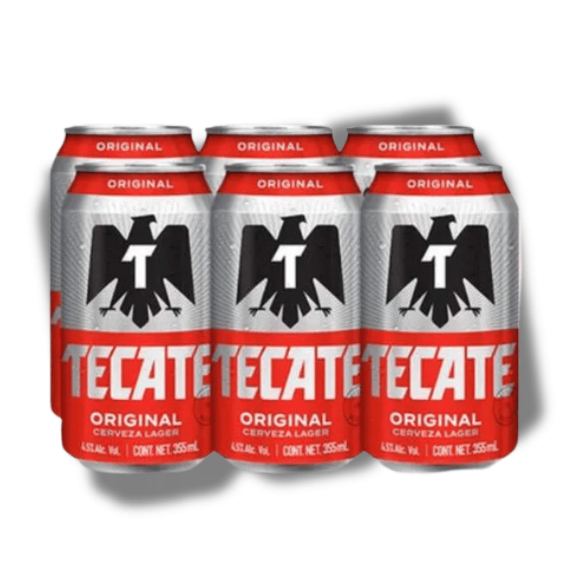 Cerveza Tecate 330ml x 6 und