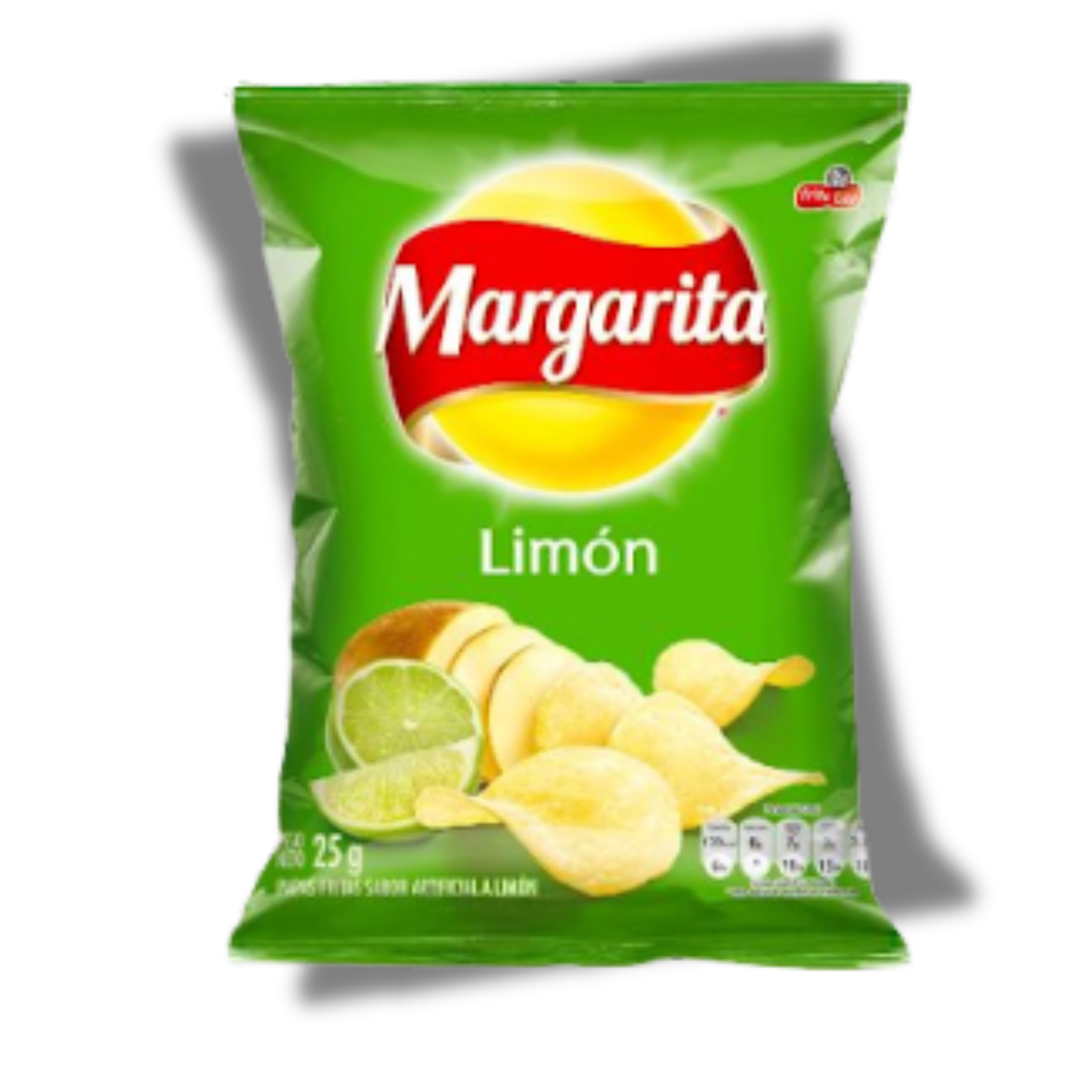 Papas Margarita Limón 25g