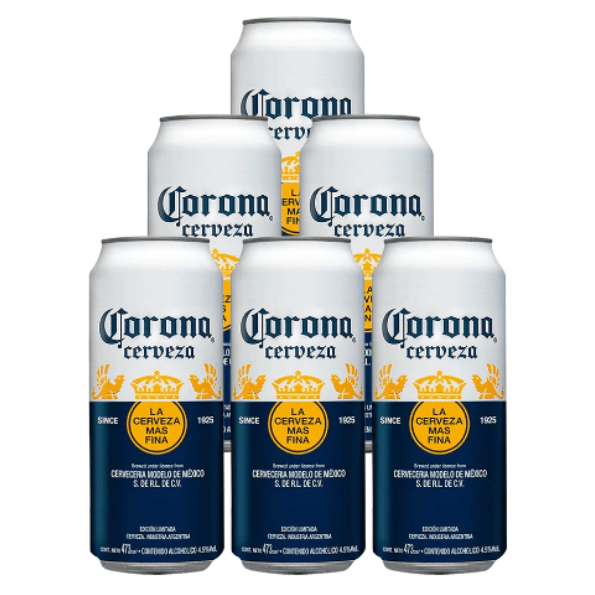 Sixpack Cerveza Corona 473ml