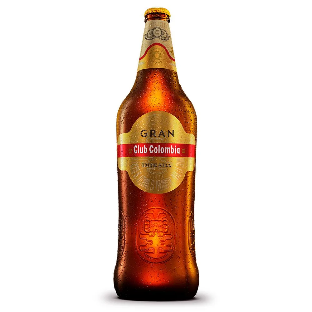 Cerveza Gran Club Colombia Dorada Retornable 850ml