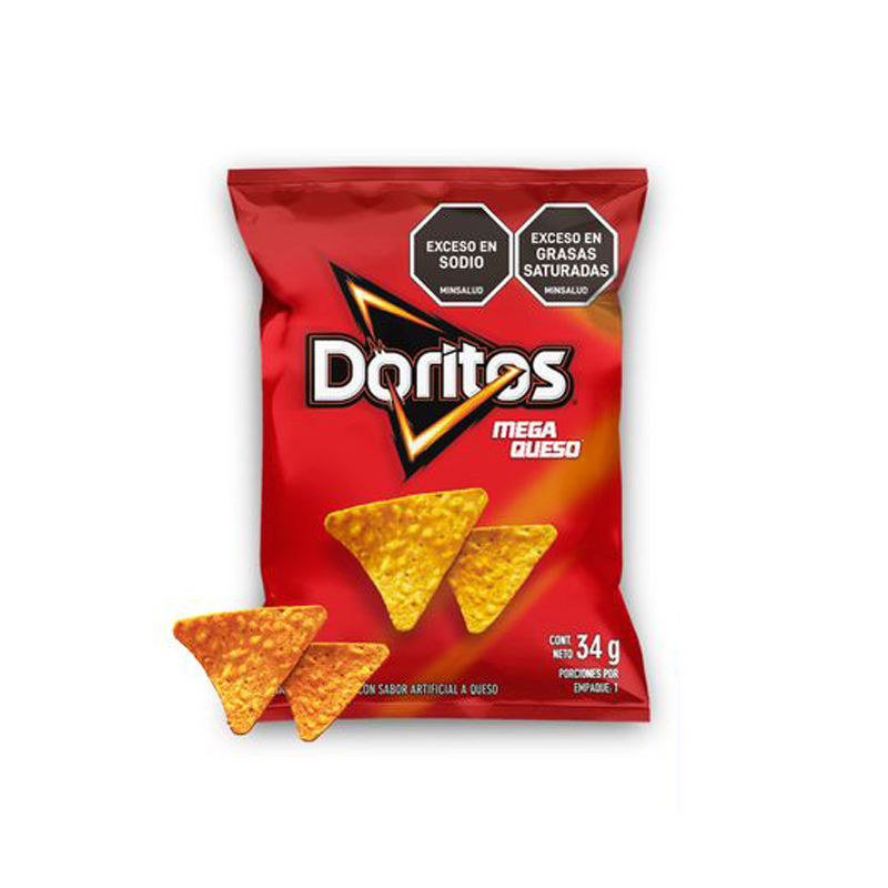Doritos Mega Queso 34g